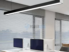 Corp Iluminat LED Liniar 54W 120cm Suspendat/Aplicat Negru
